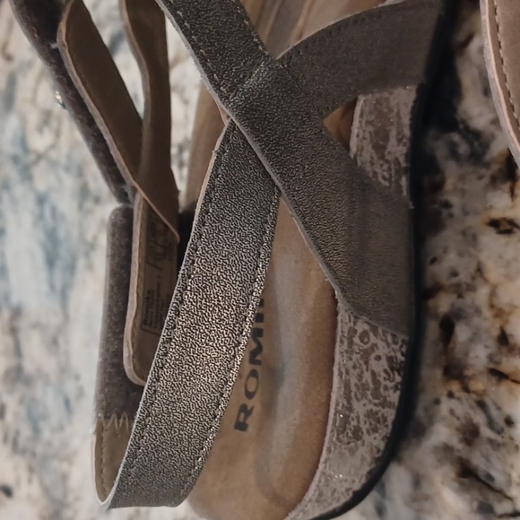 NEW Romika Fidschi 54 Comfort Sandal Pewter New Size 7 - Picture 8 of 16